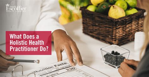What Does a Holistic Health Practitioner Do?