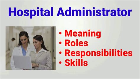 What Does a Hospital Administrator Do?