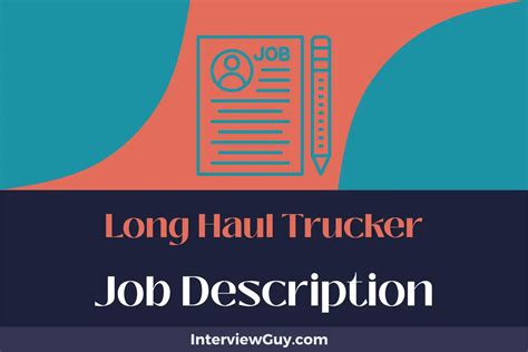 What Does a Long-Haul Trucker Do?