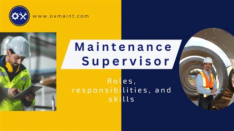 What Does a Maintenance Supervisor Do?