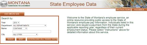 What Does a Montana State Employee Do?