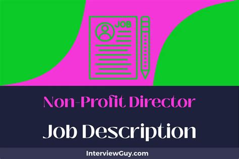 What Does a Non-Profit Director Do?