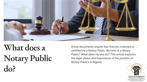 What Does a Notary Public Do?