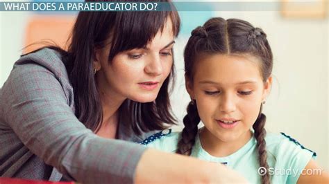 What Does a Paraeducator Do?