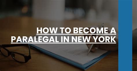 What Does a Paralegal in New York Do?