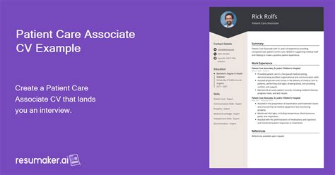 What Does a Patient Care Associate Do?