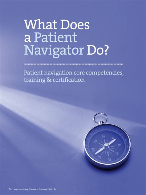 What Does a Patient Navigator Do?