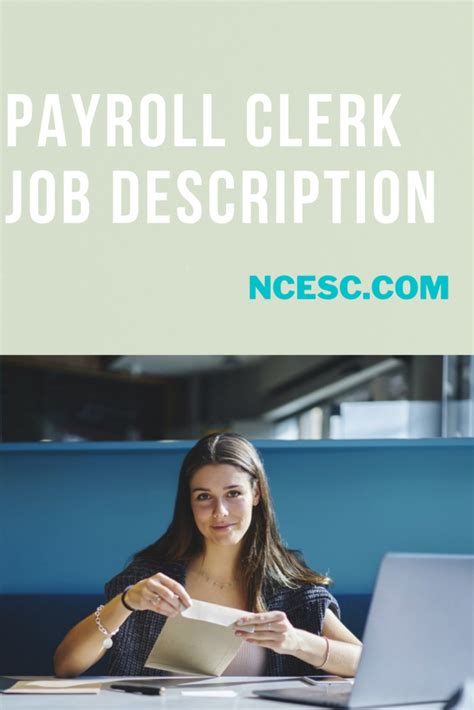 What Does a Payroll Clerk Do?