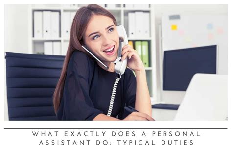 What Does a Personal Assistant Do?
