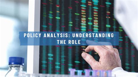 What Does a Policy Analyst Do?