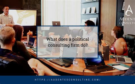 What Does a Political Consultant Do?