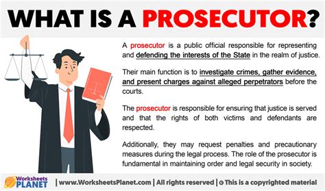 What Does a Prosecutor Do?
