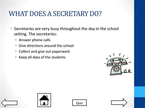 What Does a School Secretary Do?