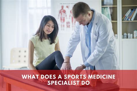What Does a Sports Medicine Specialist Do?