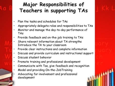 What Does a Teacher Assistant Do?