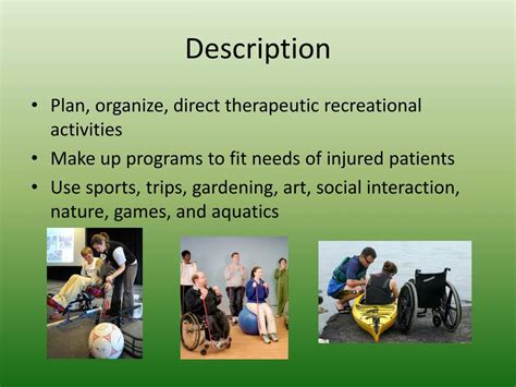 What Does a Therapeutic Recreation Therapist Do?