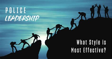 What Does a Top Law Enforcement Leader Do?