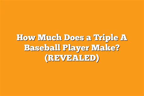 What Does a Triple-A Baseball Player Do?