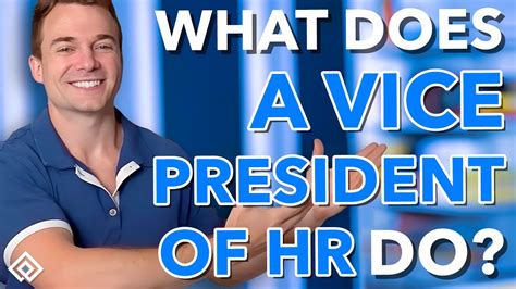 What Does a Vice President of HR Do?