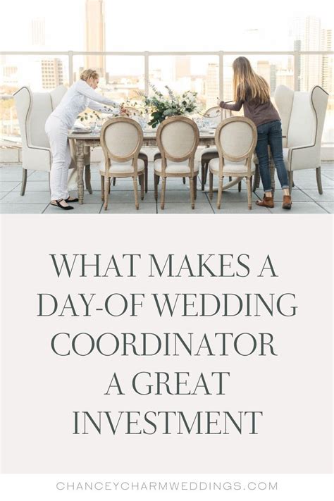 What Does a Wedding Coordinator Do?