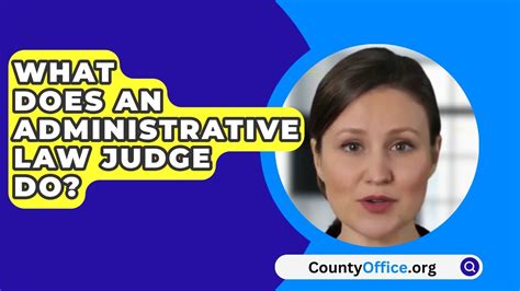 What Does an Administrative Law Judge Do?