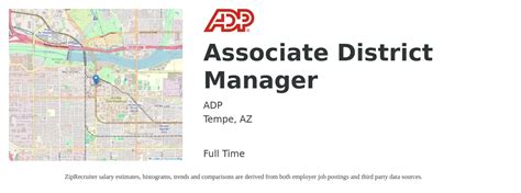 What Does an ADP Associate District Manager Do?