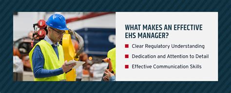 What Does an EHS Manager Do?