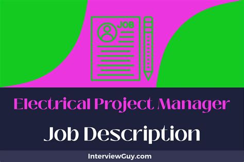 What Does an Electrical Project Manager Do?