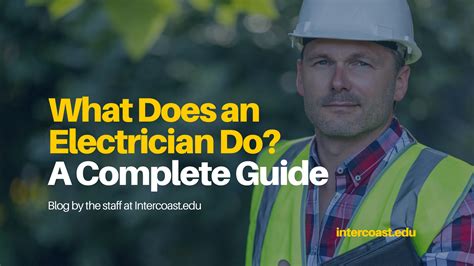 What Does an Electrician Do?