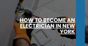 What Does an Electrician in New York Do?