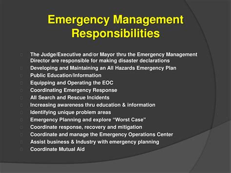 What Does an Emergency Manager Do?