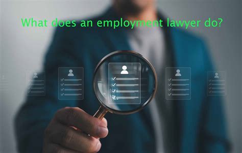 What Does an Employment Lawyer Do?