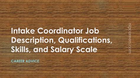 What Does an Intake Coordinator Do?