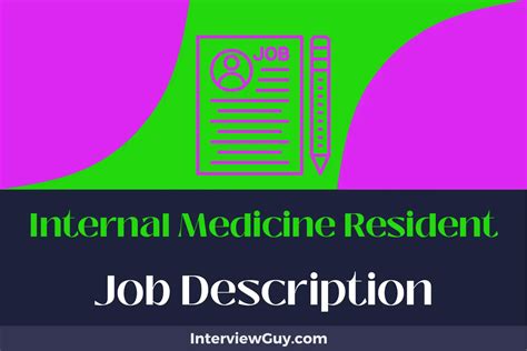 What Does an Internal Medicine Resident Do?
