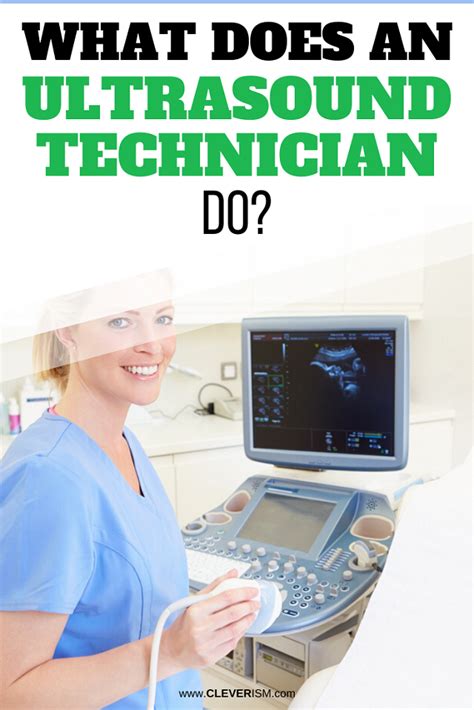 What Does an Ultrasound Technician Do?