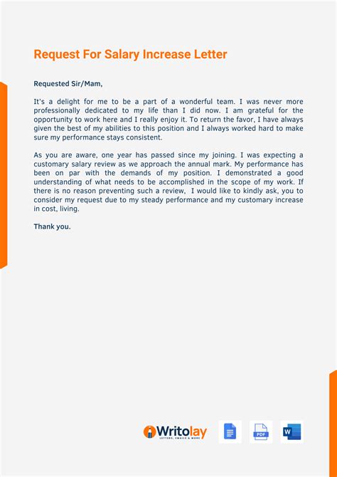 What Is a Salary Increase Request Letter and Why Is It Crucial?