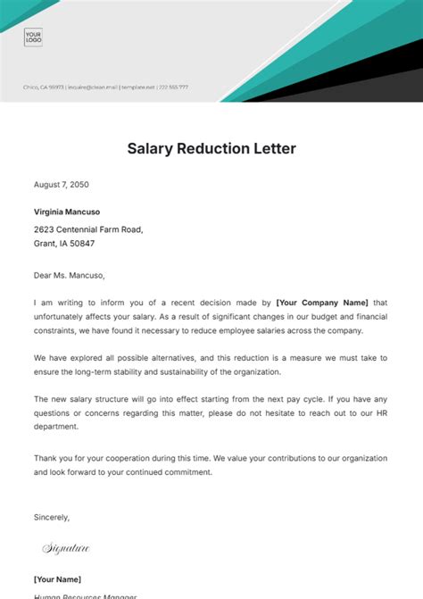 What to Do If Your Salary is Decreased